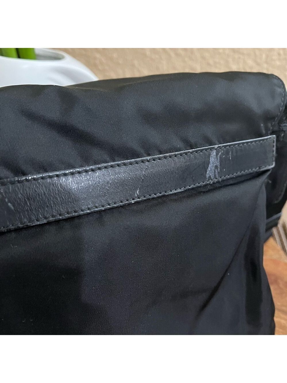 Prada Black Nylon Crossbody Messenger with Buckle Detail - Picture 5 of 16
